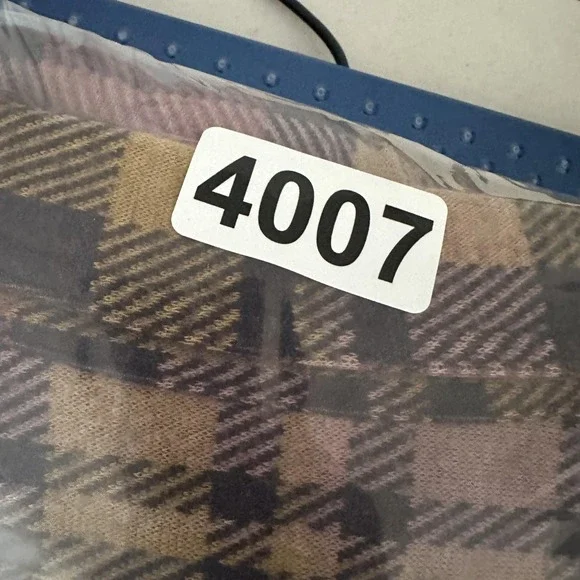 Faherty Legend Shirt Womens Small Purple Plaid Stretch Flannel Long Sleeve - Picture 13 of 14